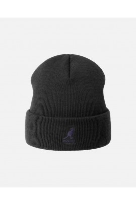 Kangol Acrylic Cuff Pull-On  Black/Black